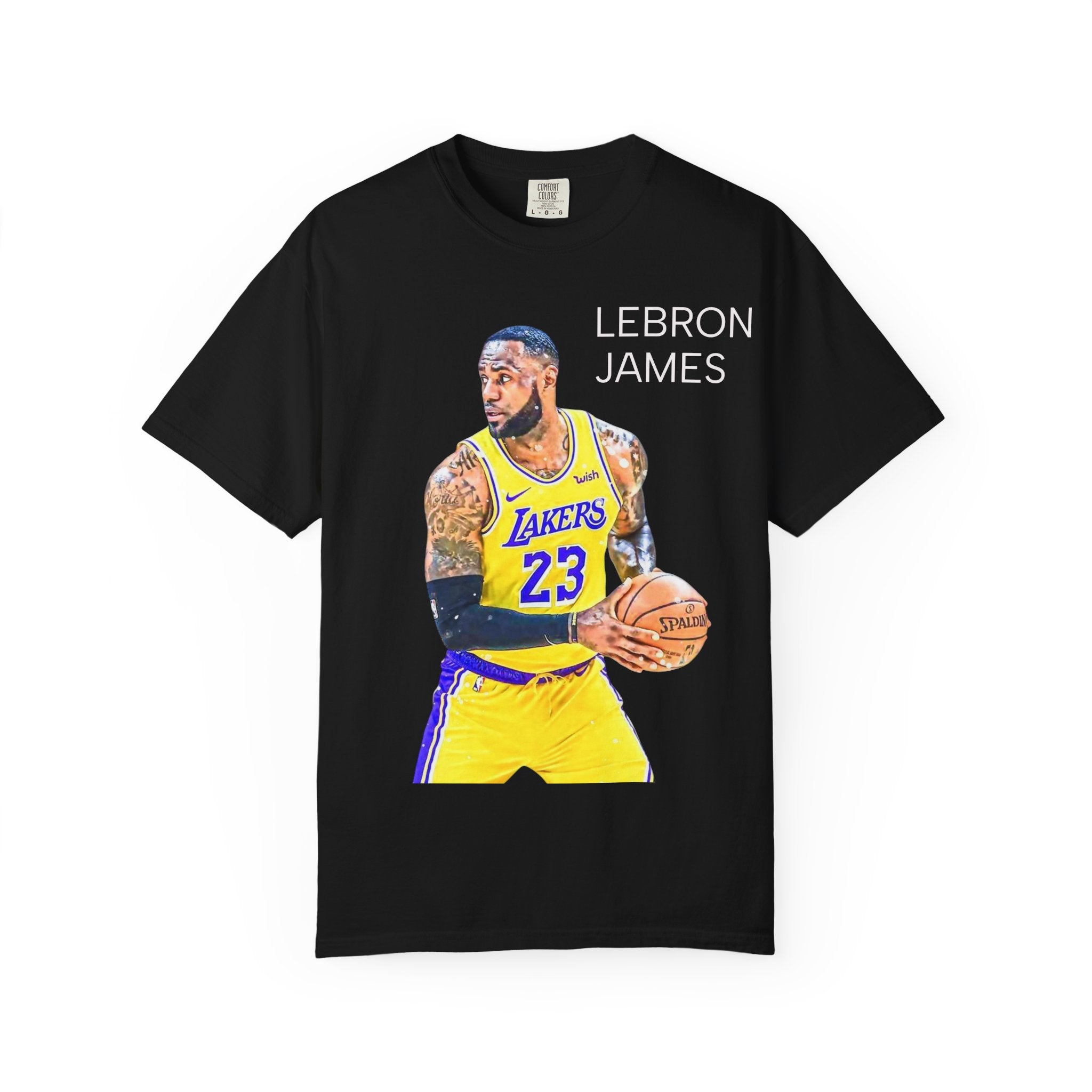 LeBron James Moves Basketball T-Shirt — Court Action Fan Tee