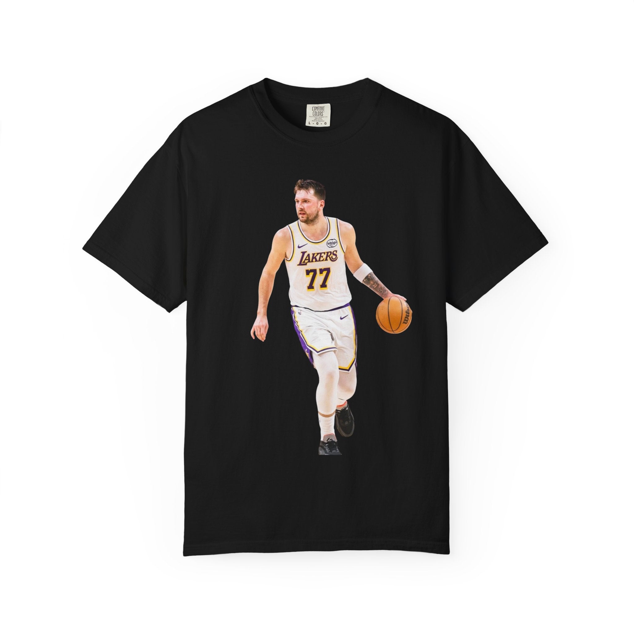 Luka Dončić T-Shirt — Player Action Graphic Tee