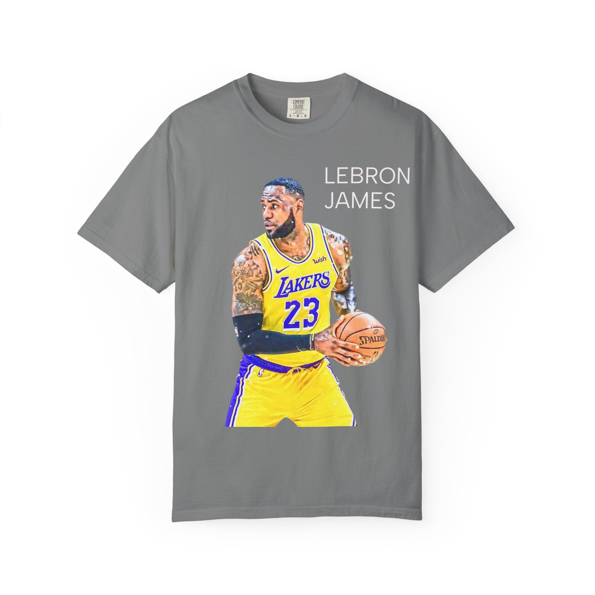 LeBron James Moves Basketball T-Shirt — Court Action Fan Tee