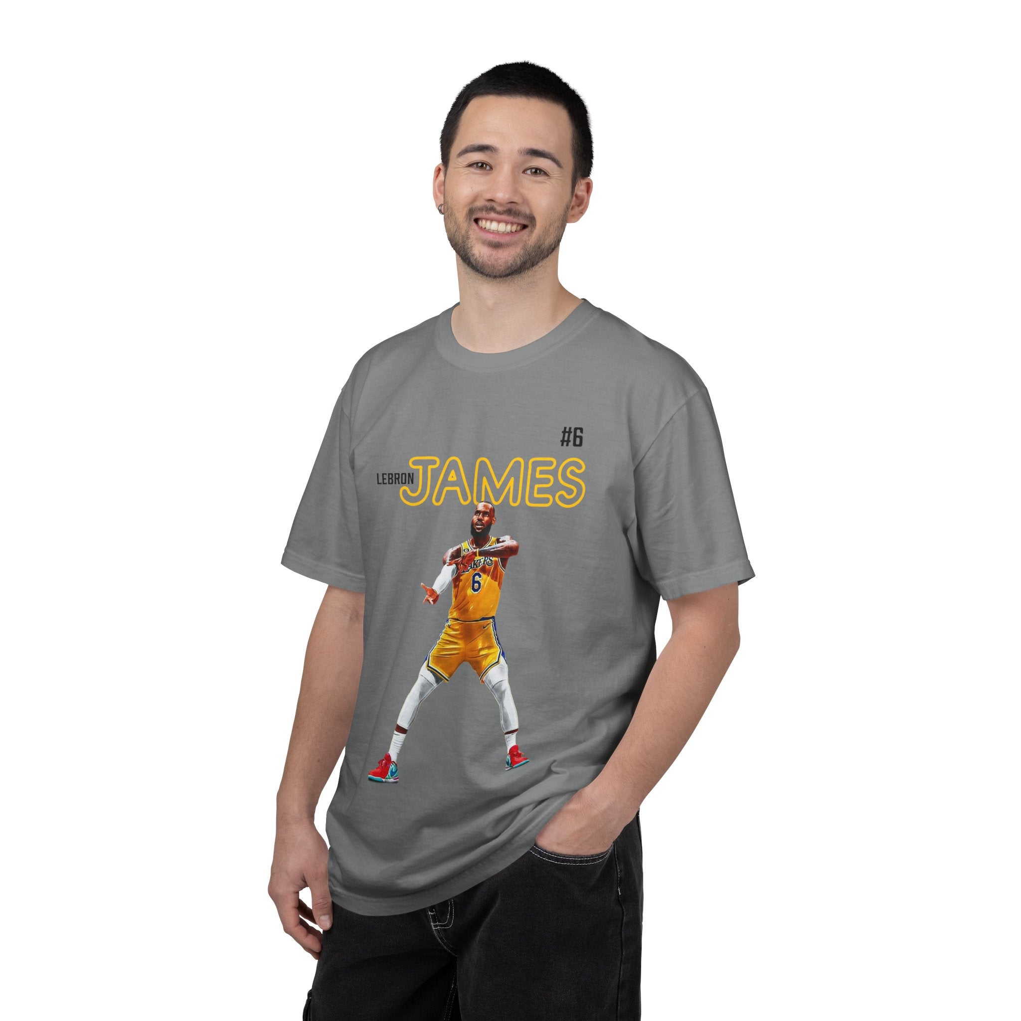 LeBron James Dancing Pose T-Shirt — Basketball Fan Tee