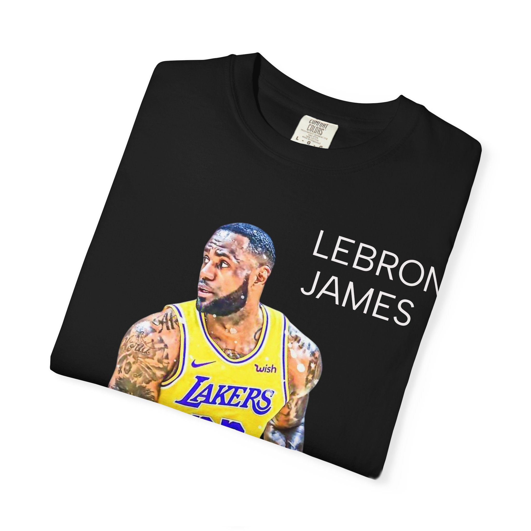 LeBron James Moves Basketball T-Shirt — Court Action Fan Tee