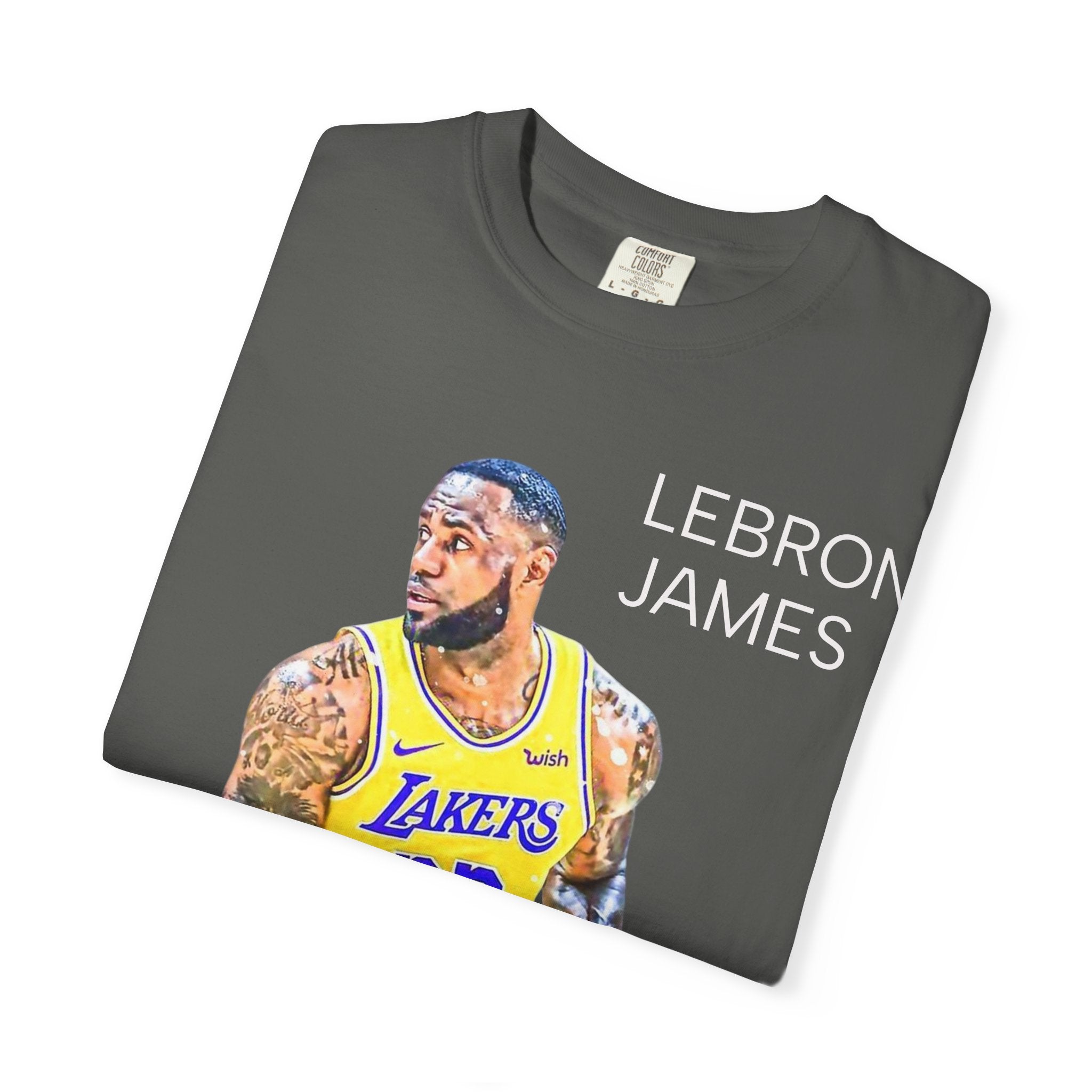 LeBron James Moves Basketball T-Shirt — Court Action Fan Tee