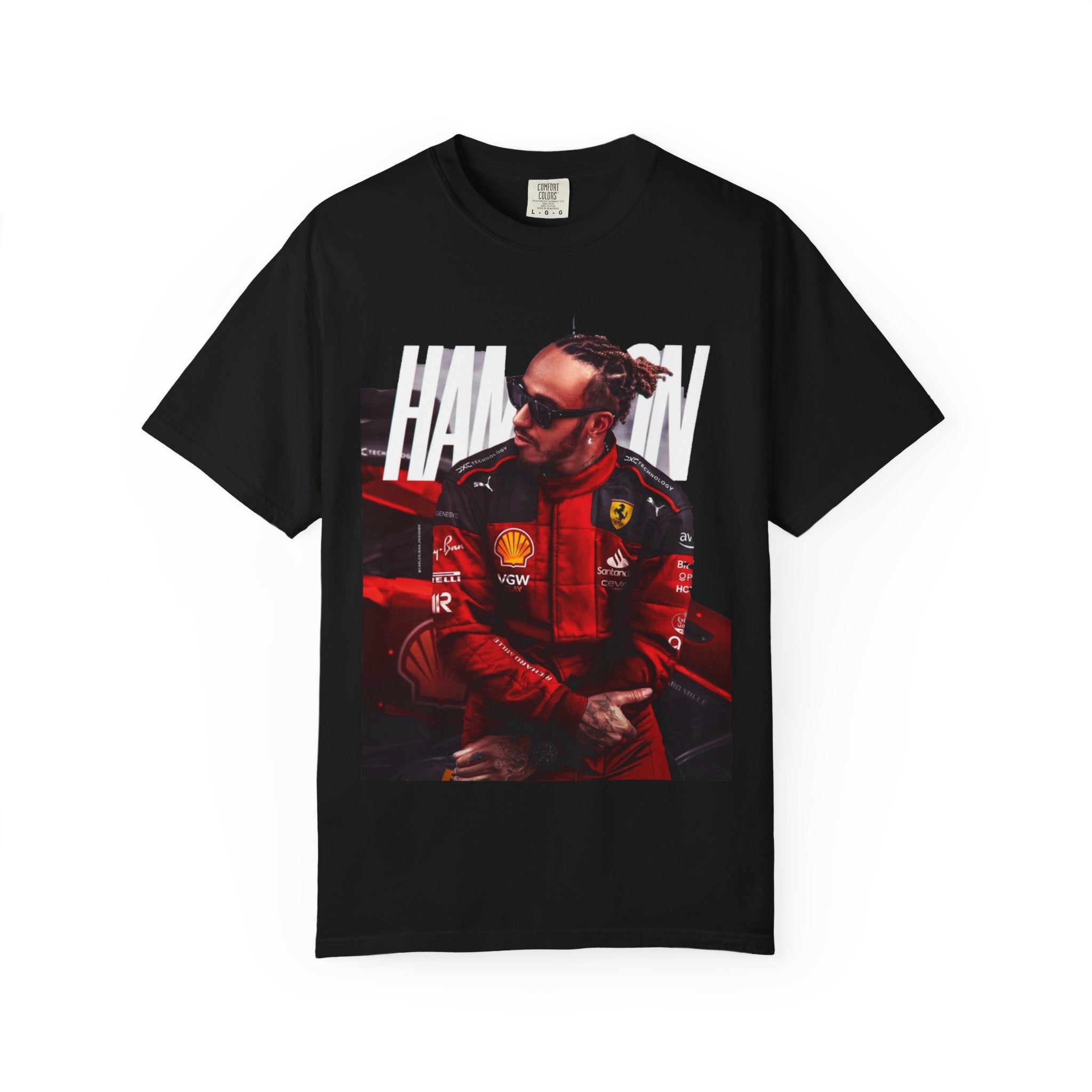 Lewis Hamilton Ferrari F1 Racer T-Shirt