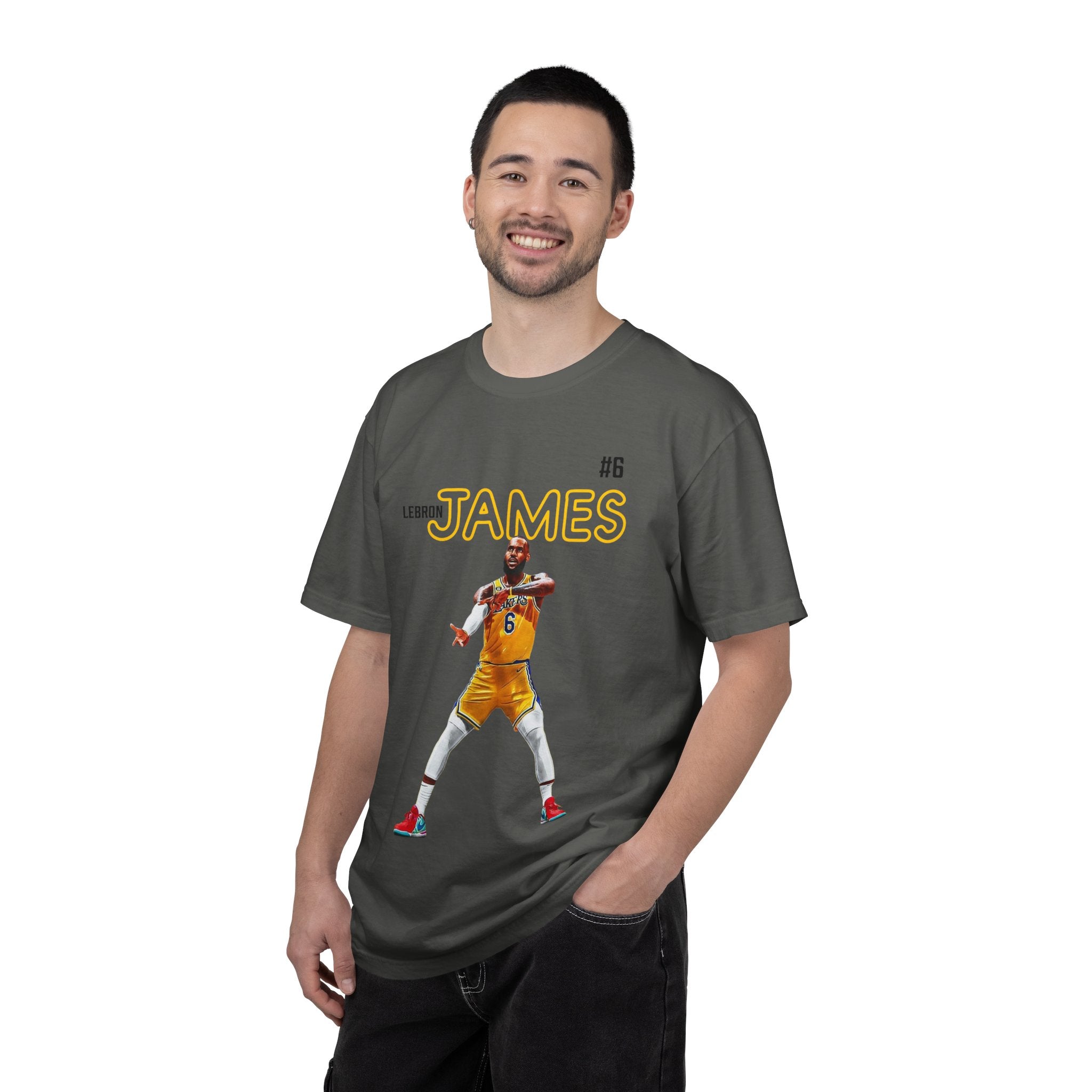 LeBron James Dancing Pose T-Shirt — Basketball Fan Tee