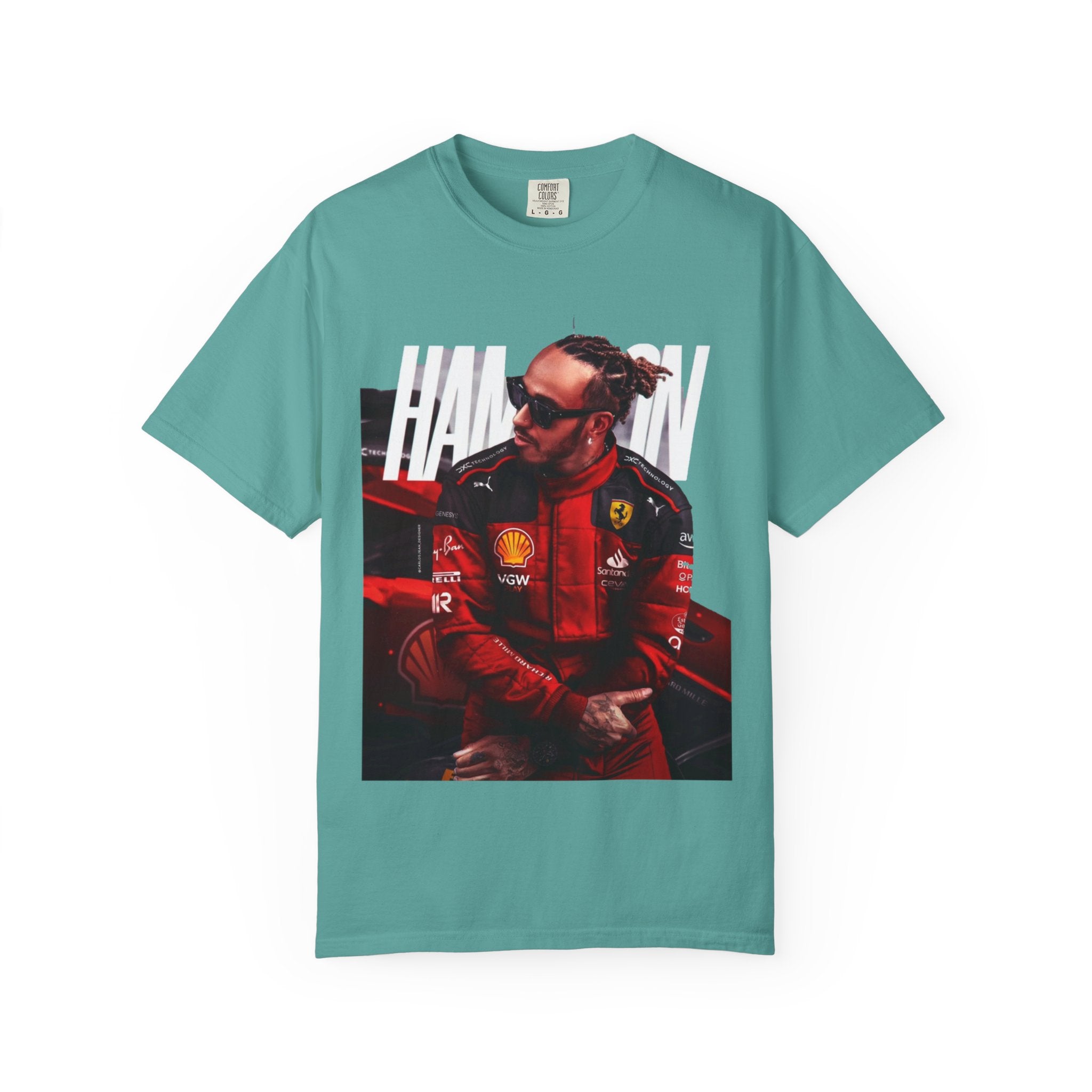 Lewis Hamilton Ferrari F1 Racer T-Shirt
