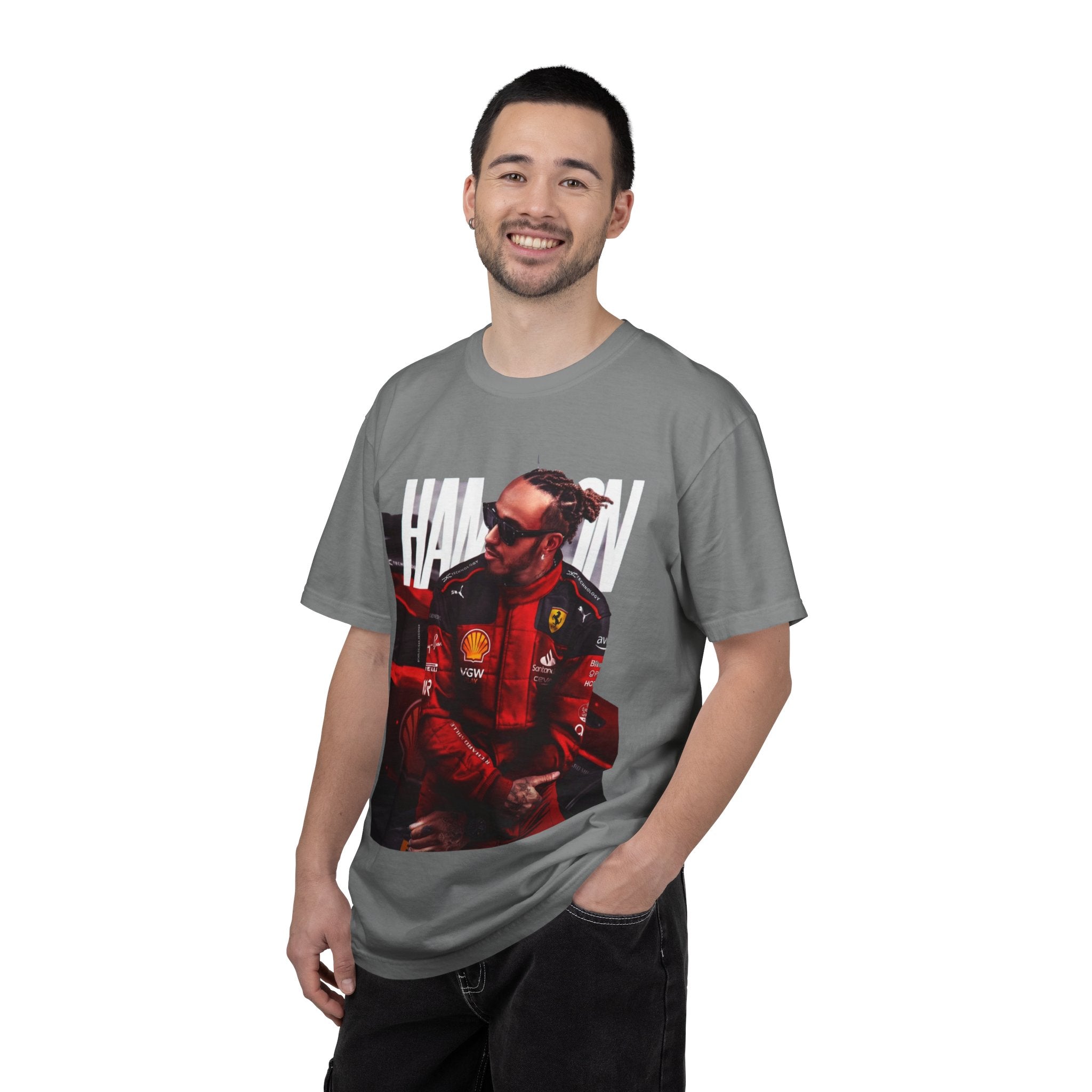 Lewis Hamilton Ferrari F1 Racer T-Shirt