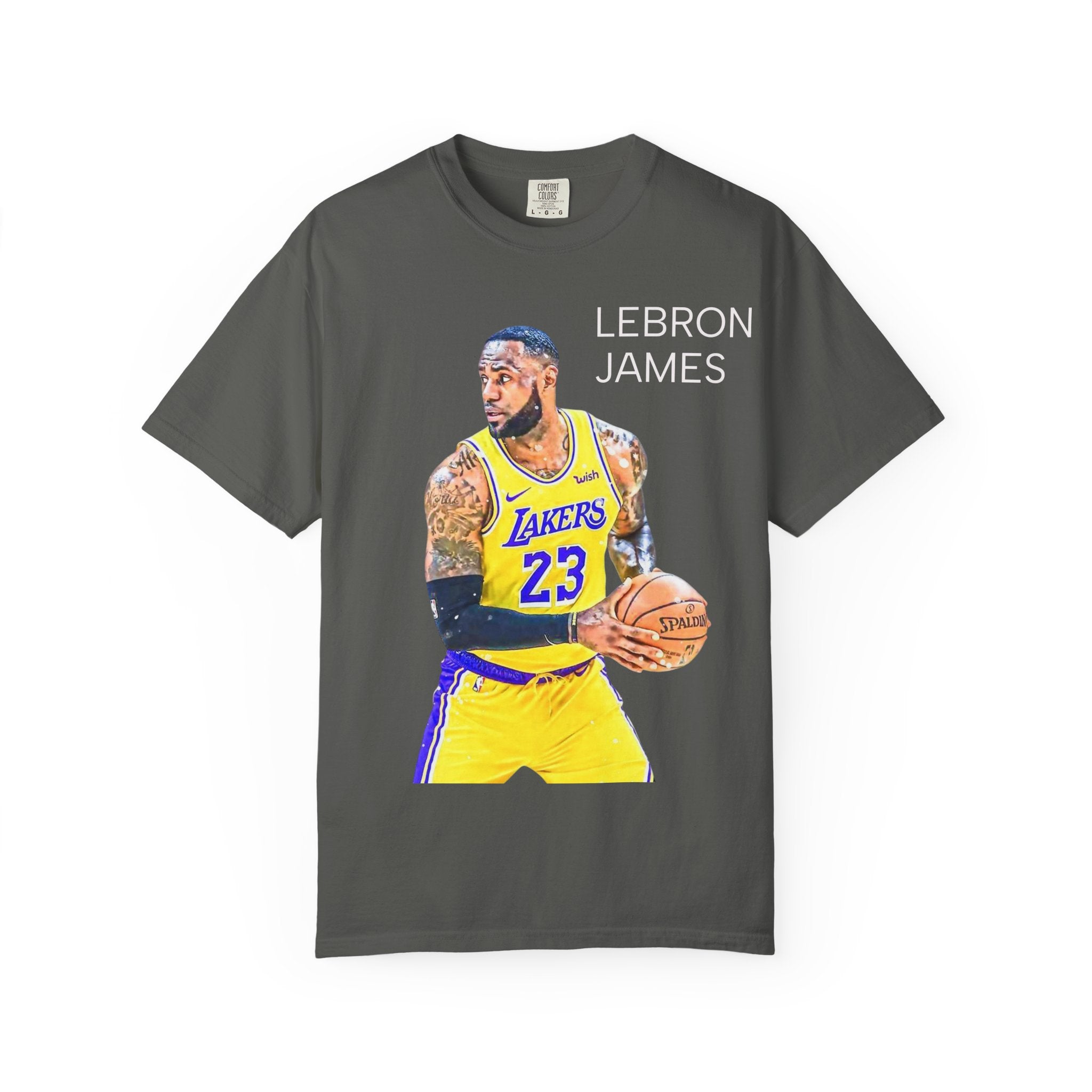 LeBron James Moves Basketball T-Shirt — Court Action Fan Tee