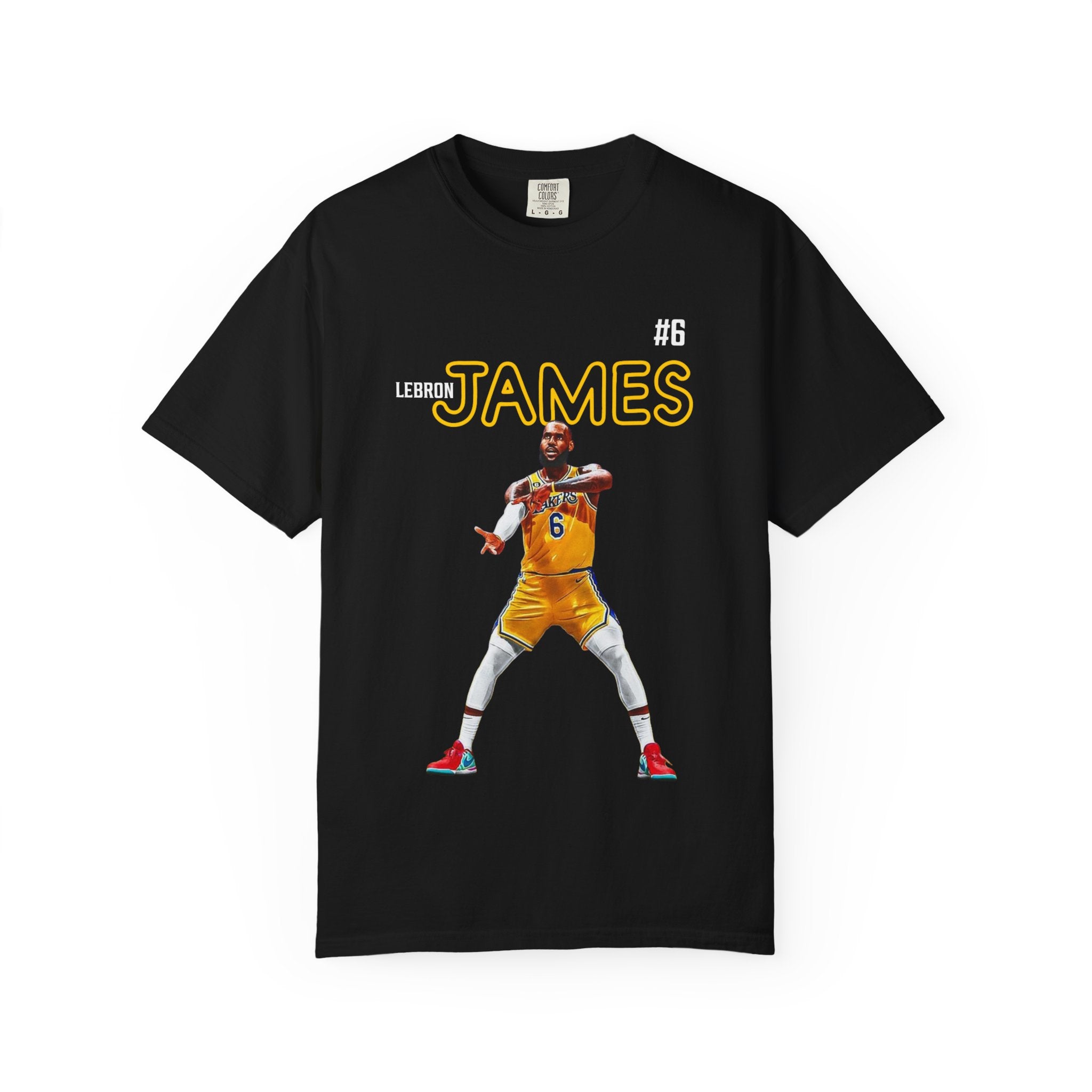 LeBron James Dancing Pose T-Shirt — Basketball Fan Tee