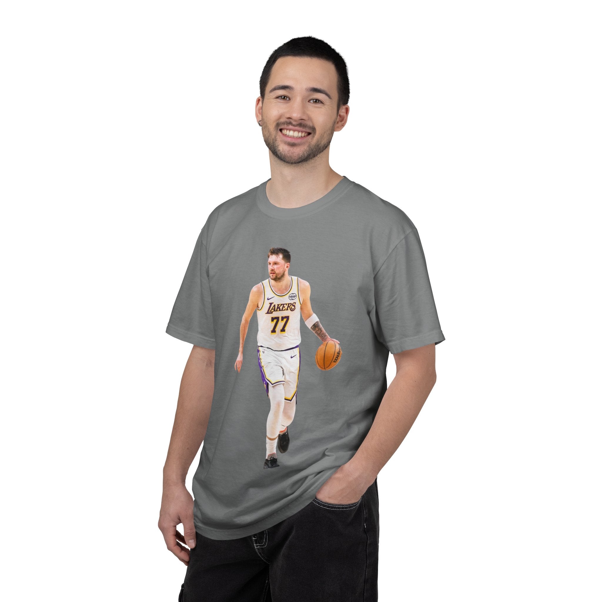 Luka Dončić T-Shirt — Player Action Graphic Tee