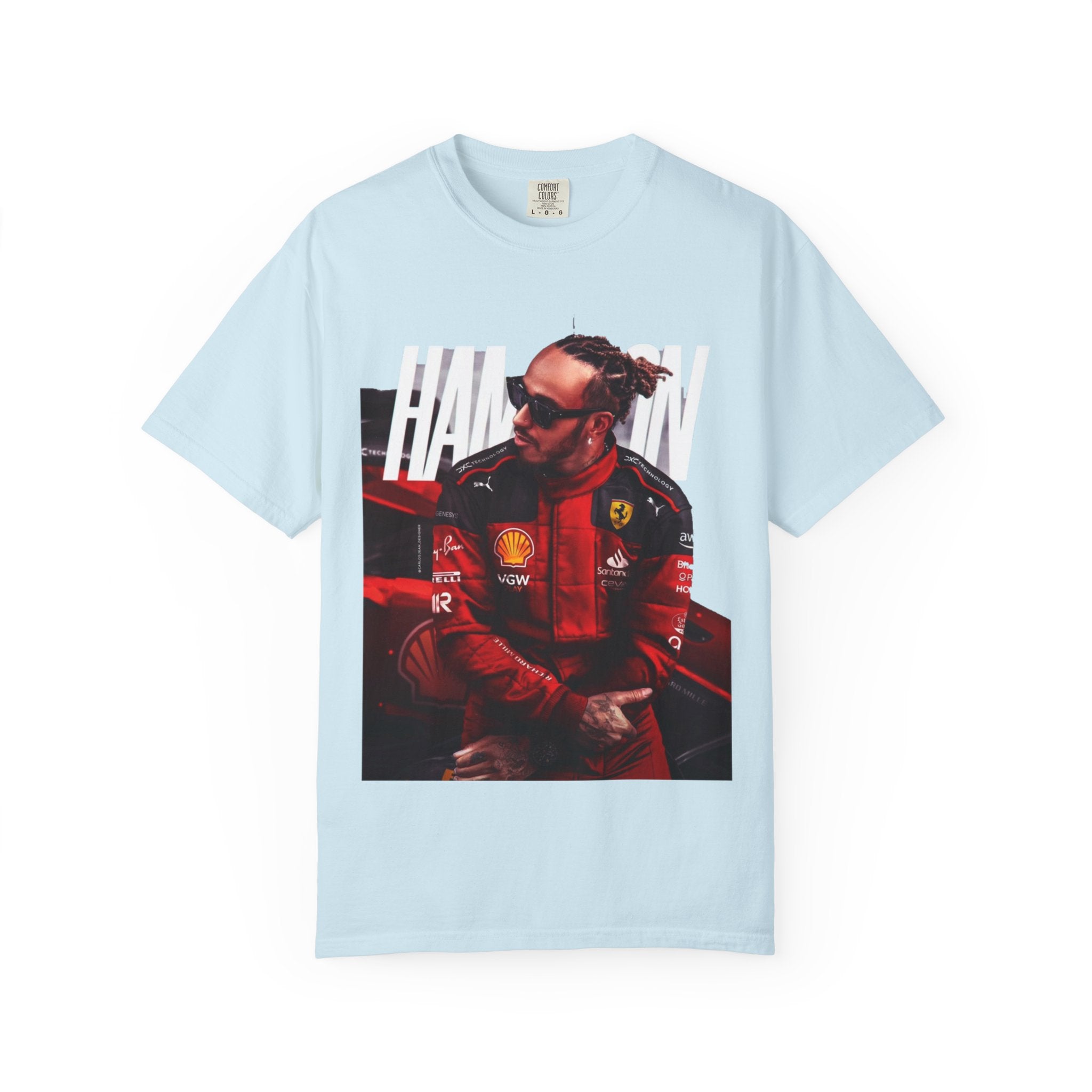 Lewis Hamilton Ferrari F1 Racer T-Shirt