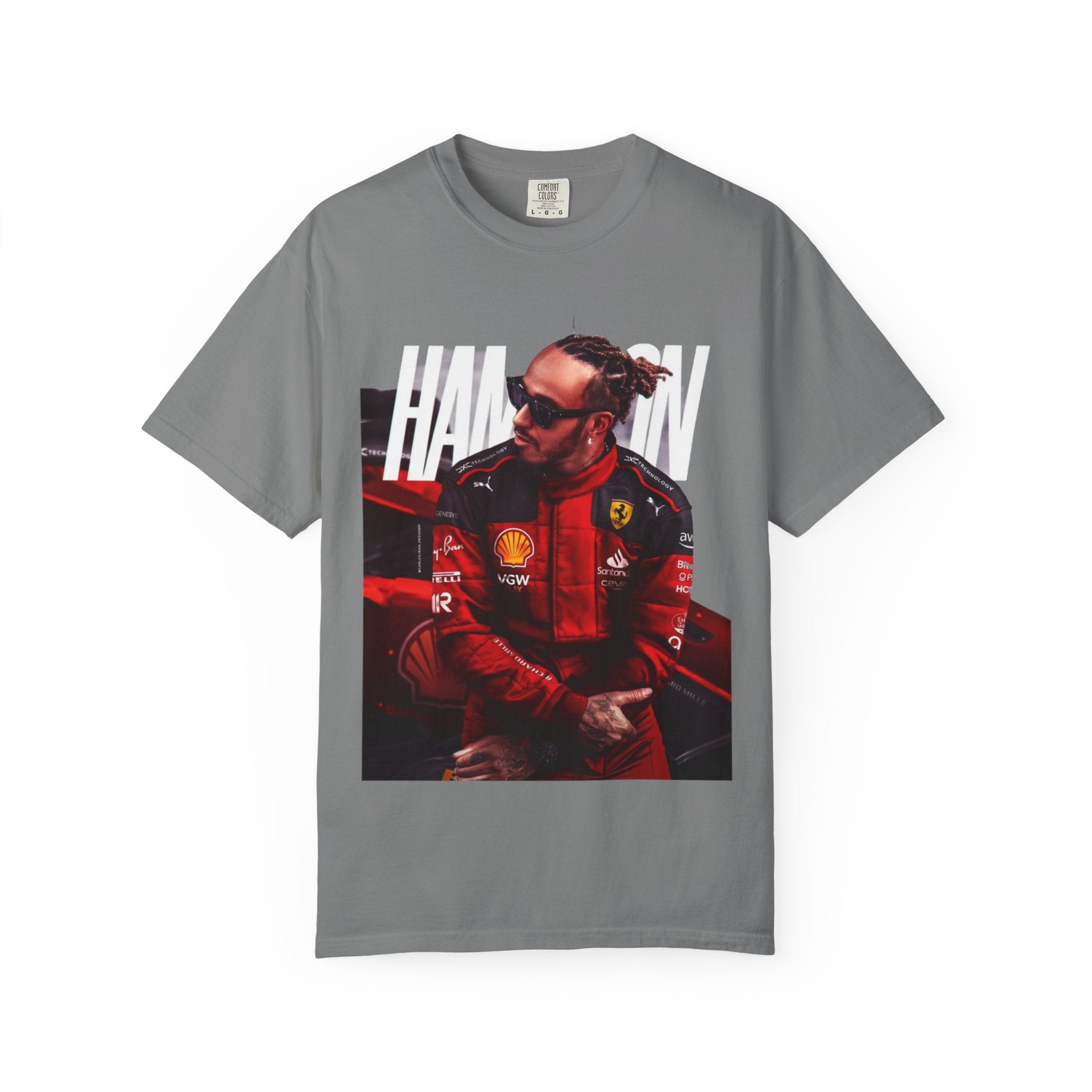 Lewis Hamilton Ferrari F1 Racer T-Shirt