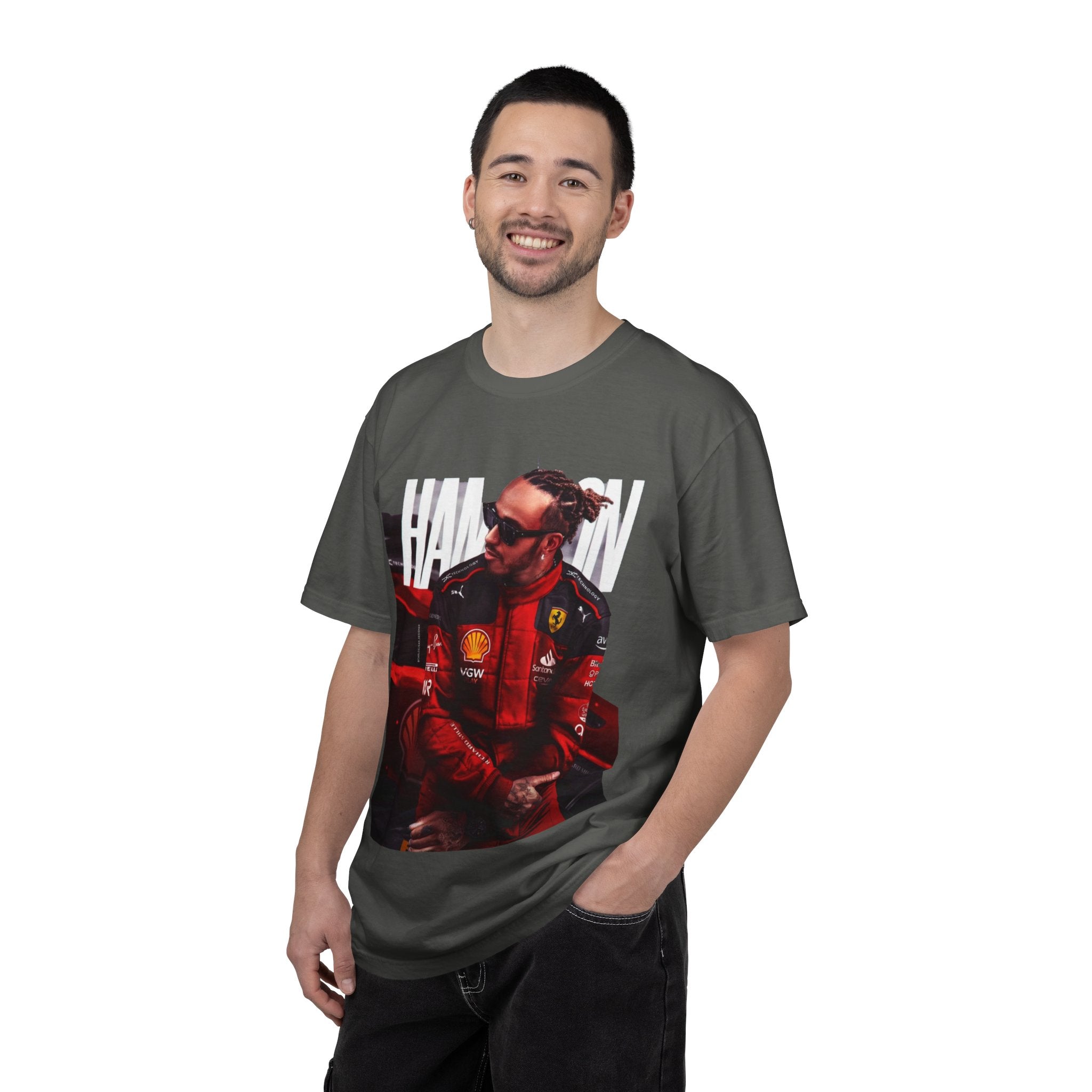 Lewis Hamilton Ferrari F1 Racer T-Shirt