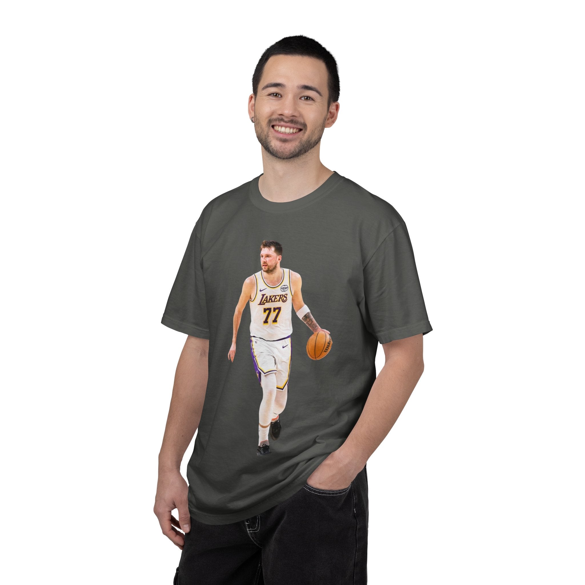 Luka Dončić T-Shirt — Player Action Graphic Tee