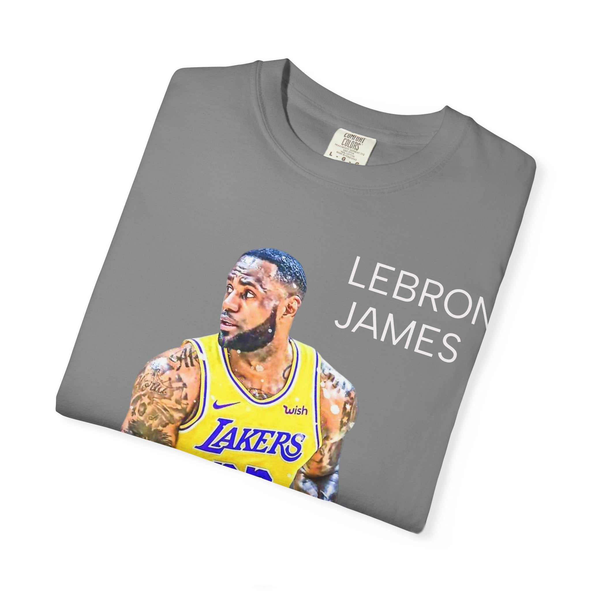 LeBron James Moves Basketball T-Shirt — Court Action Fan Tee